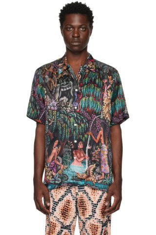 Endless Joy: Multicolor Goa Gajah Shirt | SSENSE