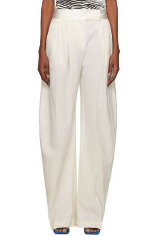 The Attico: Off-White Gary Trousers | SSENSE