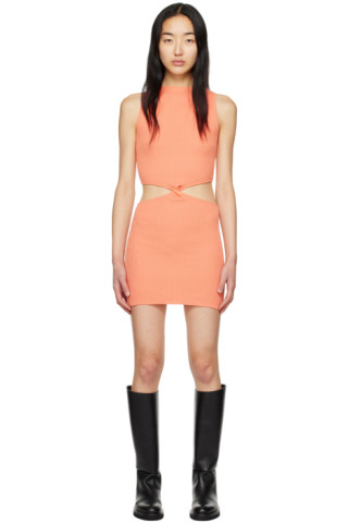 【関税込み】ANNA QUAN オレンジ Lottie ミニドレス Orange Lottie Minidress by ANNA QUAN on Sale