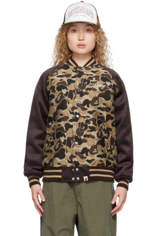 ★ BAPE★ COOKIE CAMO 2 VARSITY JACKET XS