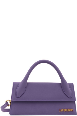 Le Chiquito bag in Purple Leather