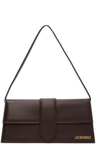 Jacquemus | Le Bambino Leather Top Handle Bag | Brown Tu