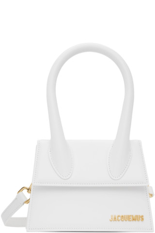 Jacquemus: White 'Le Chiquito Moyen' Bag | SSENSE