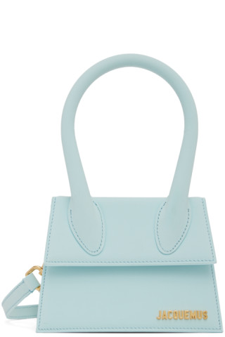 Jacquemus: Blue 'Le Chiquito Moyen' Bag | SSENSE