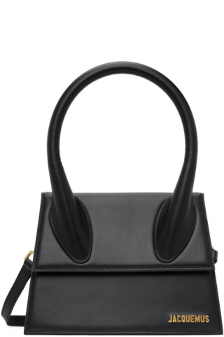 JACQUEMUS: Black ‘Le Grand Chiquito’ Bag | SSENSE