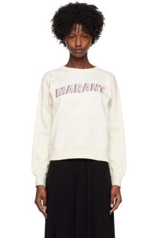 Isabel Marant Etoile: Off-White Mobyli Sweatshirt | SSENSE