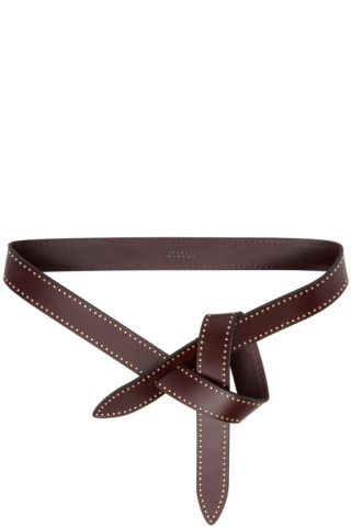 【関税込み】Isabel Marant バーガンディ Lecce ベルト 231600F001004_1.jpg