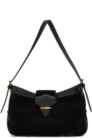 Isabel Marant: Black Botsy Baguette Bag | SSENSE