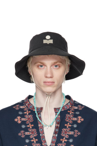 Isabel Marant: Gray Delya Denim Hat | SSENSE