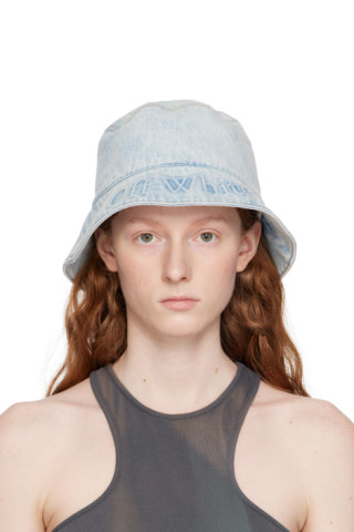 Buy Off-White Monogram Denim Bucket Hat 'Light Blue