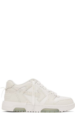 Off-White Ooo Sartorial Stitching mid-top Sneakers - Farfetch