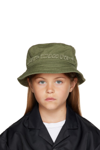 Kids Khaki Industrial 2.0 Bucket Hat by Off-White on Sale