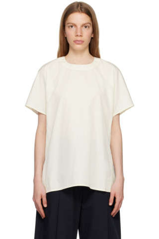 Off-White Kerala T-Shirt by Studio Nicholson on Sale