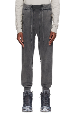 Gray P13 Lounge Pants by 11 by Boris Bidjan Saberi on Sale