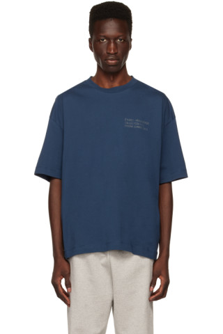 【関税込み】Etudes ブルー Spirit Peripherie Tシャツ Blue Spirit Peripherie T-Shirt by Études on Sale