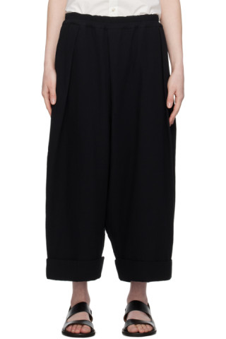 Black 'The Baker' Trousers by Toogood on Sale