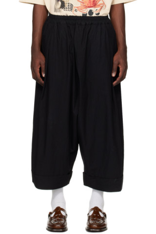 Black 'The Baker' Trousers by Toogood on Sale