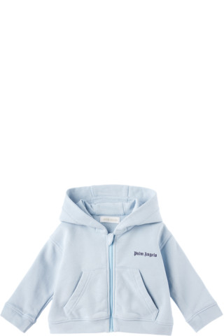 Baby Blue Bear Hoodie by Palm Angels