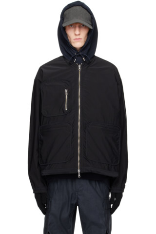 Black 4Way Reversible Jacket by meanswhile on Sale