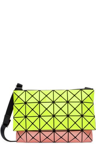 Bao Bao Issey Miyake Prism Kangaroo Geometric Zip Shoulder Bag