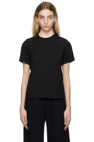 Mark Kenly Domino Tan: Black Laia T-Shirt | SSENSE