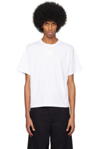 【関税込み】Craig Green ブラック アイレット Tシャツ 231735M213001_1.jpg