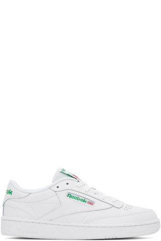 reebok classic white club c 85