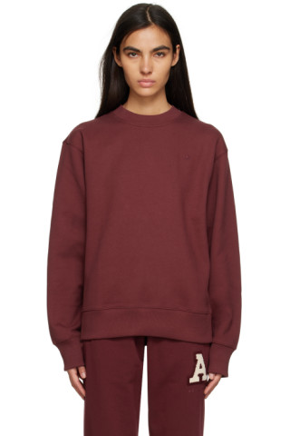 adidas Originals: Red Adicolor Contempo Sweatshirt | SSENSE