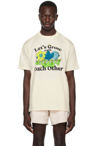 Off-White 'Let's Grow With Each Other' T-Shirt by adidas Originals on Sale