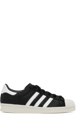 adidas Originals: Black Superstar 82 Sneakers | SSENSE Canada