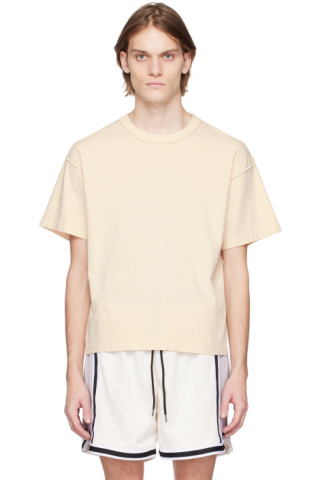 Off-White Reversed T-Shirt by John Elliott on Sale