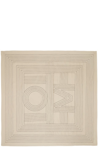 Silk scarf Totême Beige in Silk - 32798564