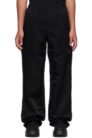 1017 ALYX 9SM: Black Zip-Off Trousers | SSENSE Canada