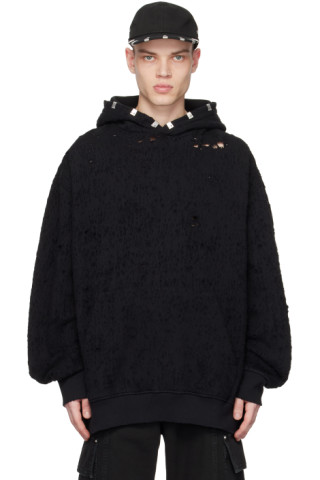 1017 ALYX 9SM: Black Lightercap Hoodie | SSENSE