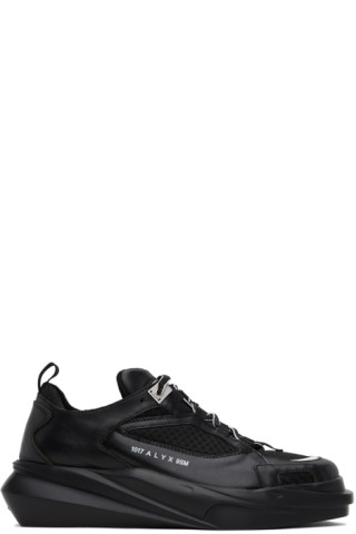 Black Mono Hiking Sneakers by 1017 ALYX 9SM on Sale