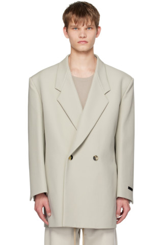 Fear of God: Gray California Blazer | SSENSE