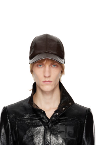 Courreges … faux leather cap 231783M139006_1.jpg