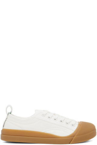 Bottega Veneta® Women's Vulcan Sneaker in Optic White. Shop online
