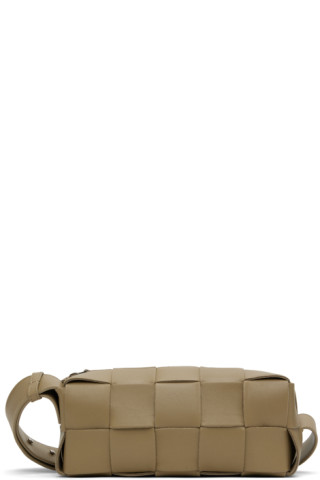 Bottega Veneta Taupe Small Cassette Bag - ShopStyle