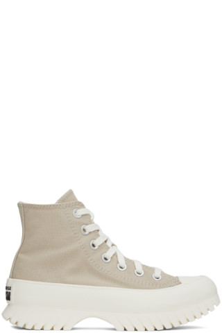 Converse: Beige Chuck Taylor All Star Lugged 2.0 Seasonal Color ...