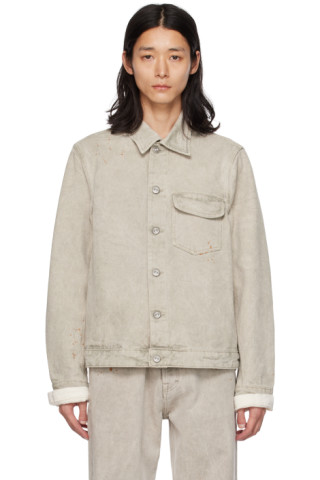 Our Legacy: Gray Rebirth Jacket   SSENSE Canada