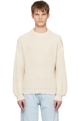 Off-White Sonar Sweater by OUR LEGACY on Sale