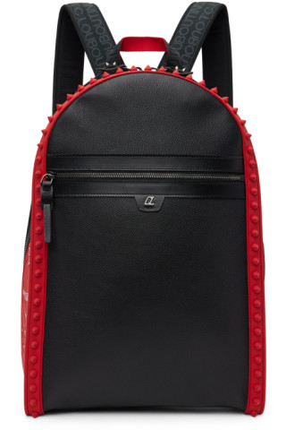 Christian Louboutin Black Backparis Backpack