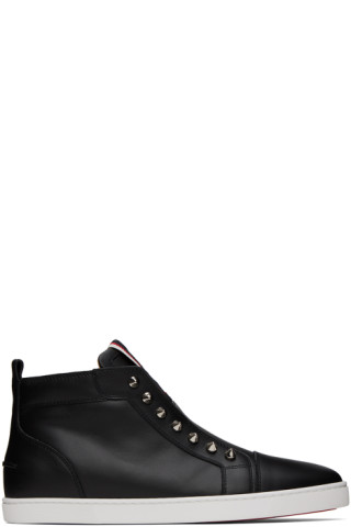 Christian Louboutin Black F.A.V. Fique A Vontade Sneakers