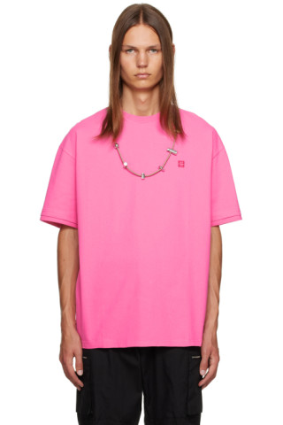Tシャツ・カットソー AMBUSH Men T-shirt Pink BMAA055S23JER001 3230 231820M213003_1.jpg