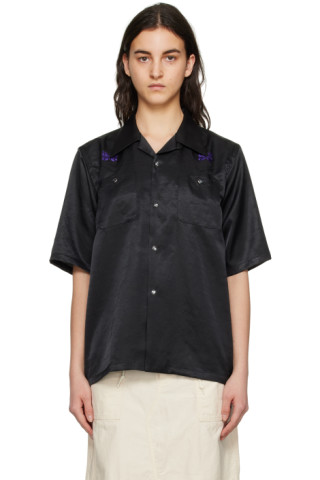 Black Cowboy One-Up Shirt by NEEDLES on Sale