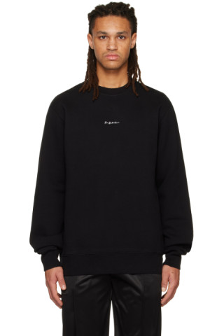 Han Kjobenhavn: Black Casual Sweatshirt | SSENSE Canada