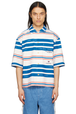 Tommy Jeans: Multicolor Striped Shirt | SSENSE