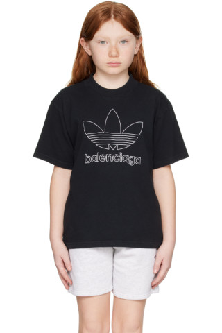 バレンシアガ　キッズ　balenciaga kids tシャツ SIZE4 ホワイト の ウィメンズ Kids - Political Campaign Tシャツ