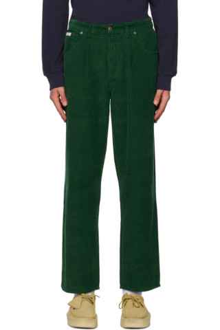 Helena Corduroy Bootcut Pant Green